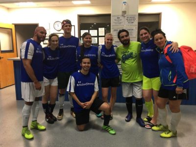 apex team pose - Benefits of Playing Adult Soccer